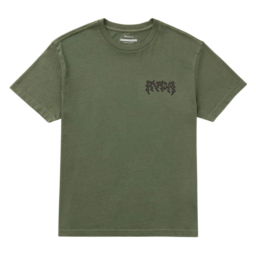 RVCA Cobra Empire T-Shirt - Olive