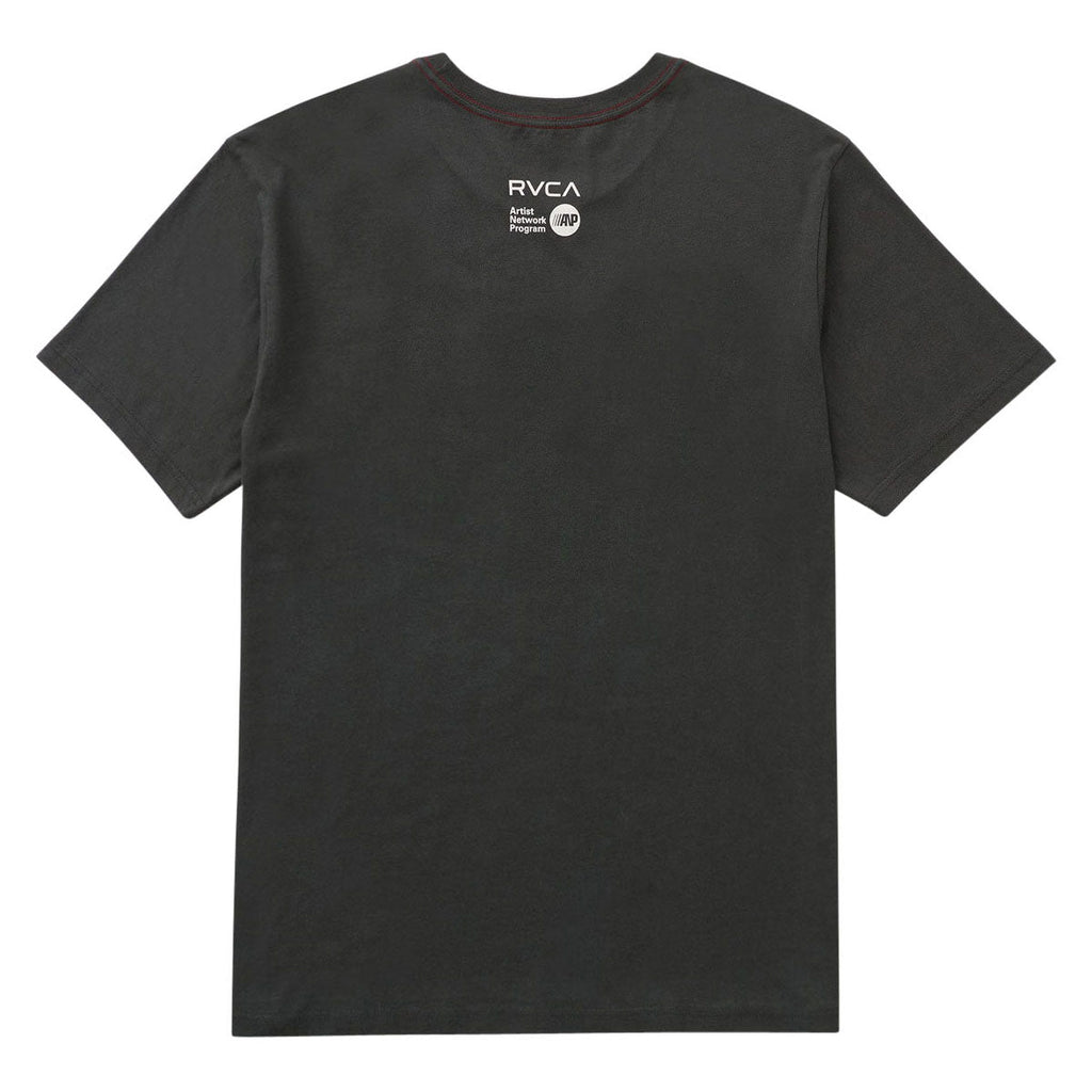RVCA Sleepy Skeleton T-Shirt - Pirate Black