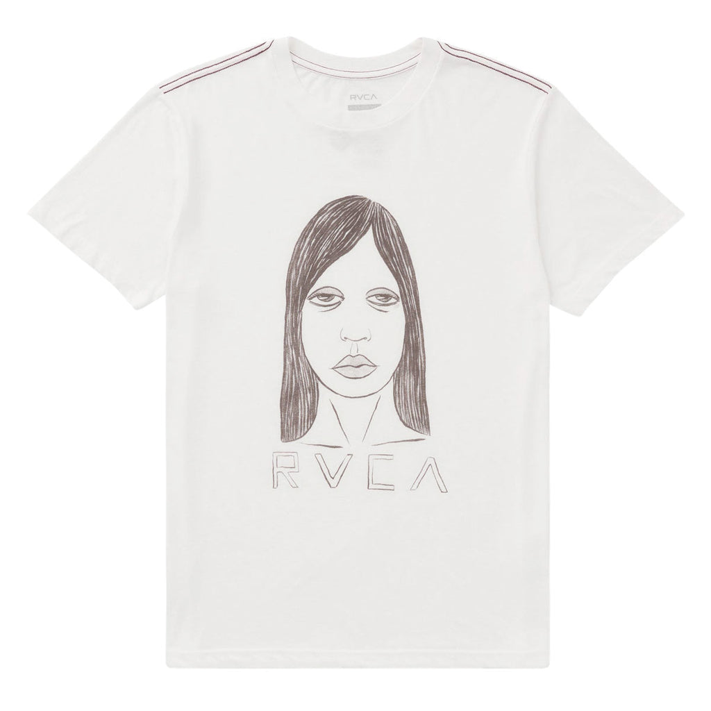 RVCA Sleepy Girl T-Shirt - Antique White