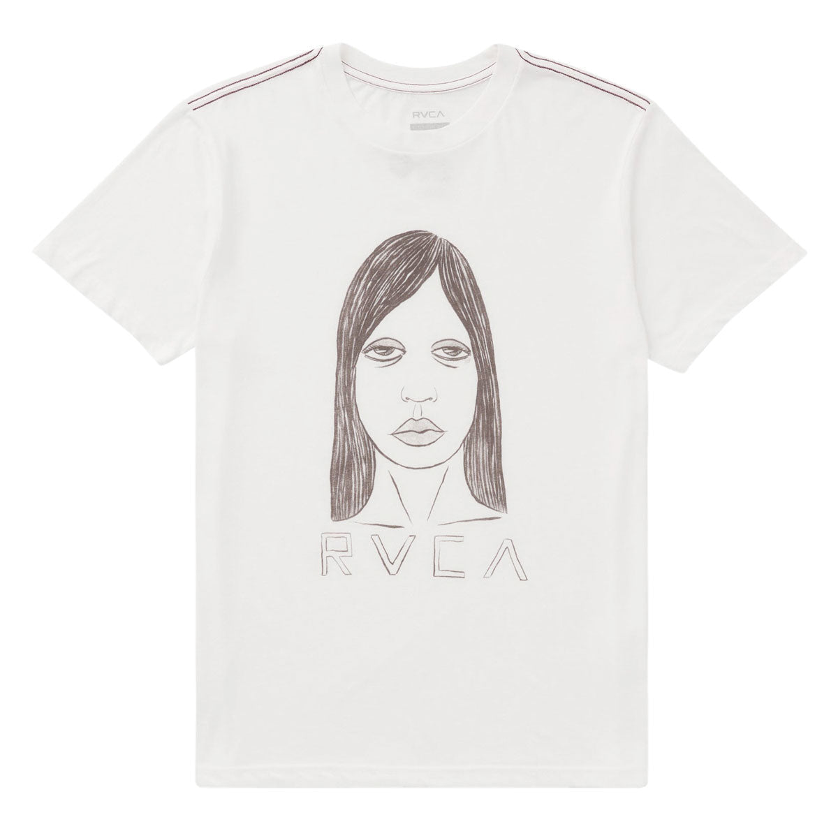 RVCA Sleepy Girl T-Shirt - Antique White