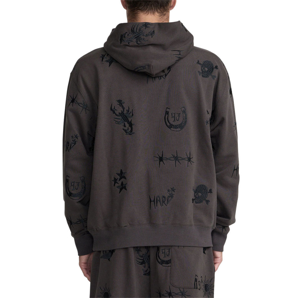 RVCA x Dani Miller Hoodie - Pirate Black