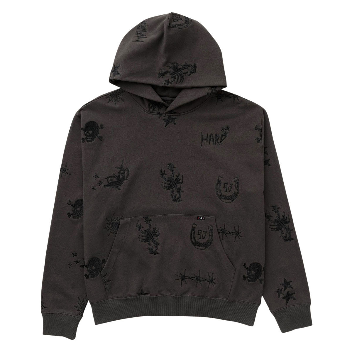 RVCA x Dani Miller Hoodie - Pirate Black
