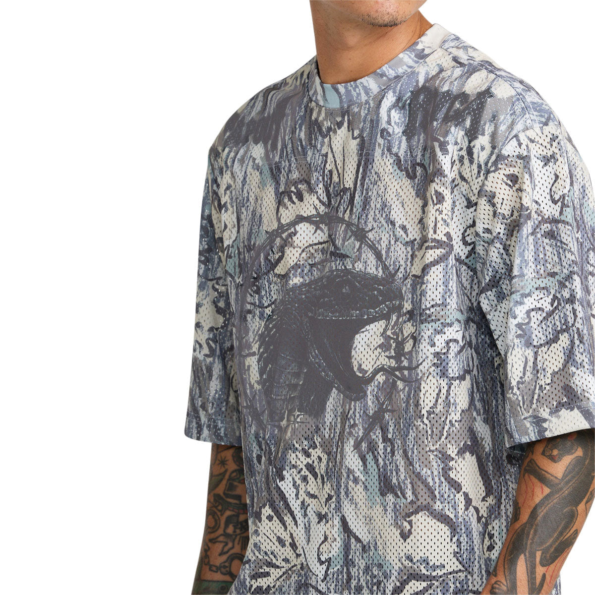 RVCA x Tapout Mesh Jersey - Camo