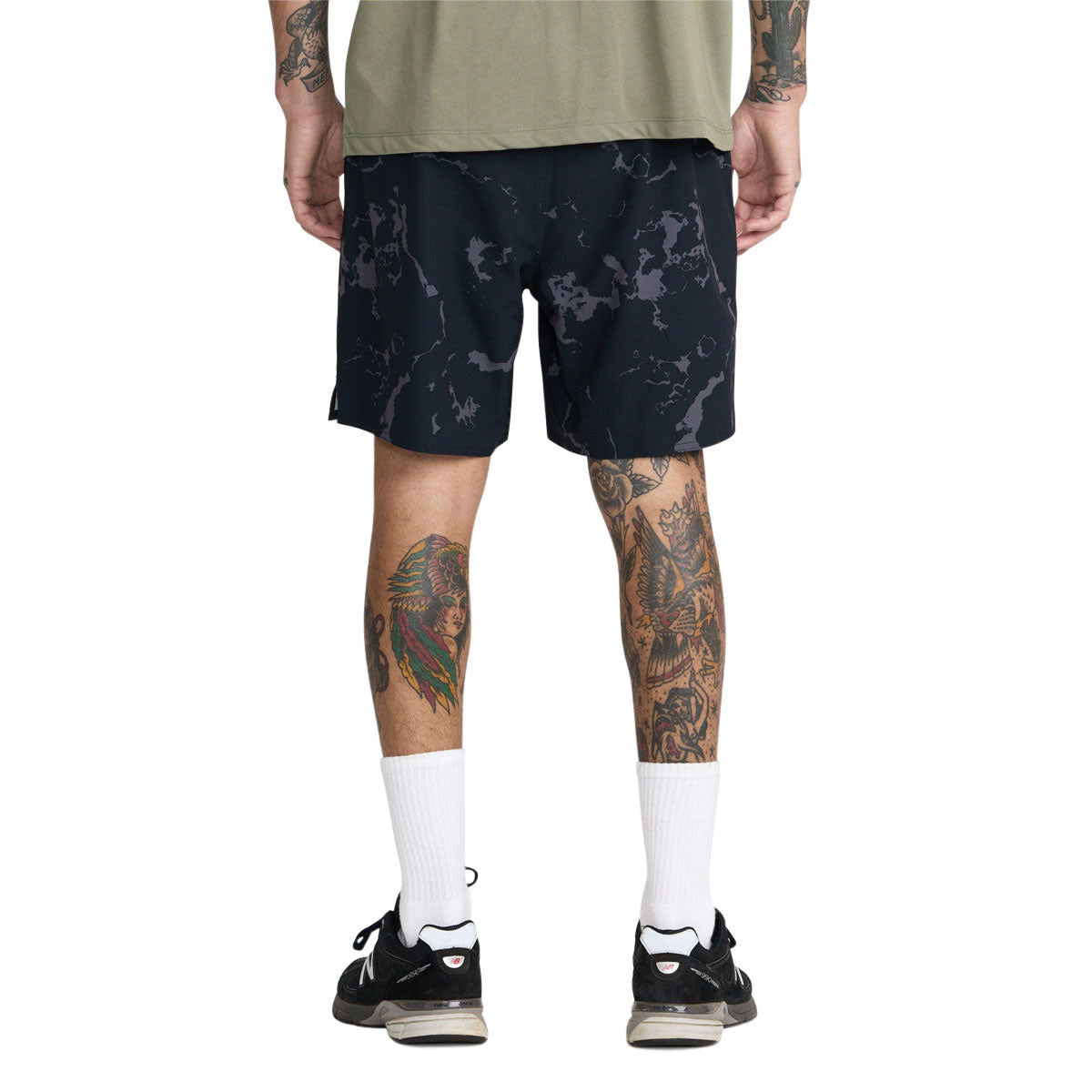 RVCA Yogger 2 In 1 Short 17" Shorts - Black 2