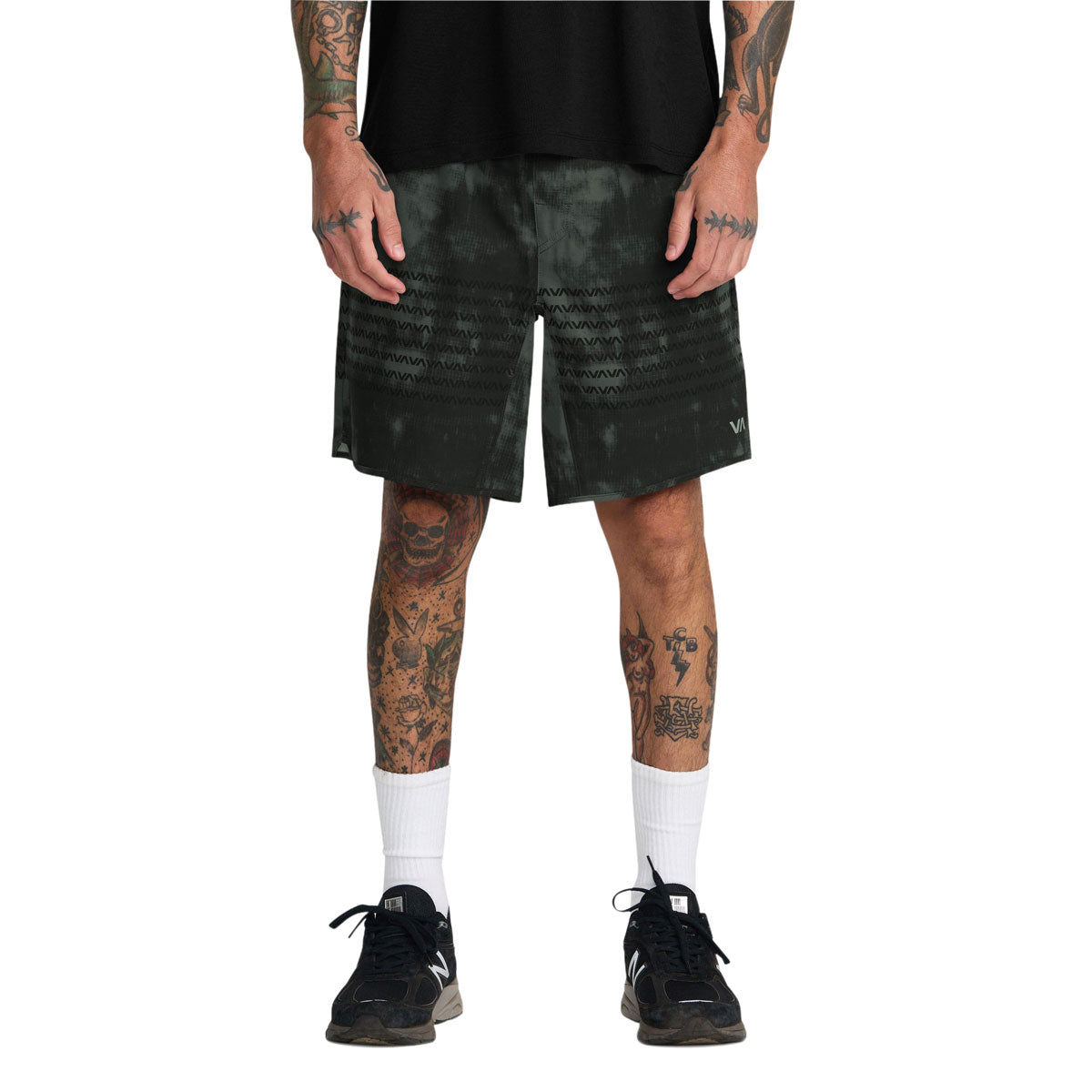 RVCA Yogger Stretch 17" Shorts - Balsam Green
