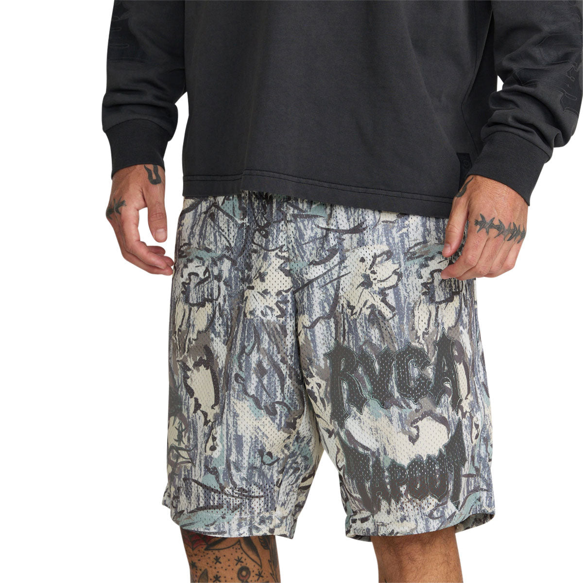 RVCA x Tapout Mesh 21" Shorts - Camo