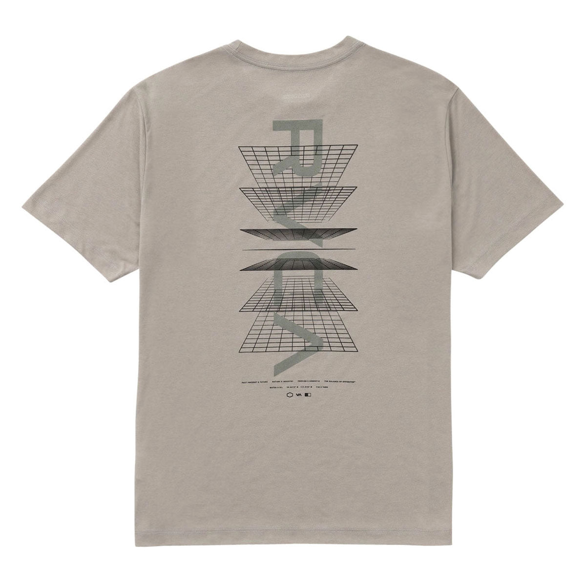 RVCA Inter RVCA T-Shirt - Brown Stone
