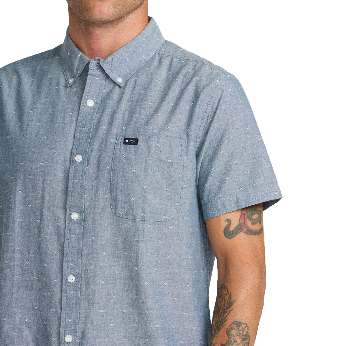 RVCA Thatll Do Dobby Shirt - Vintage Navy