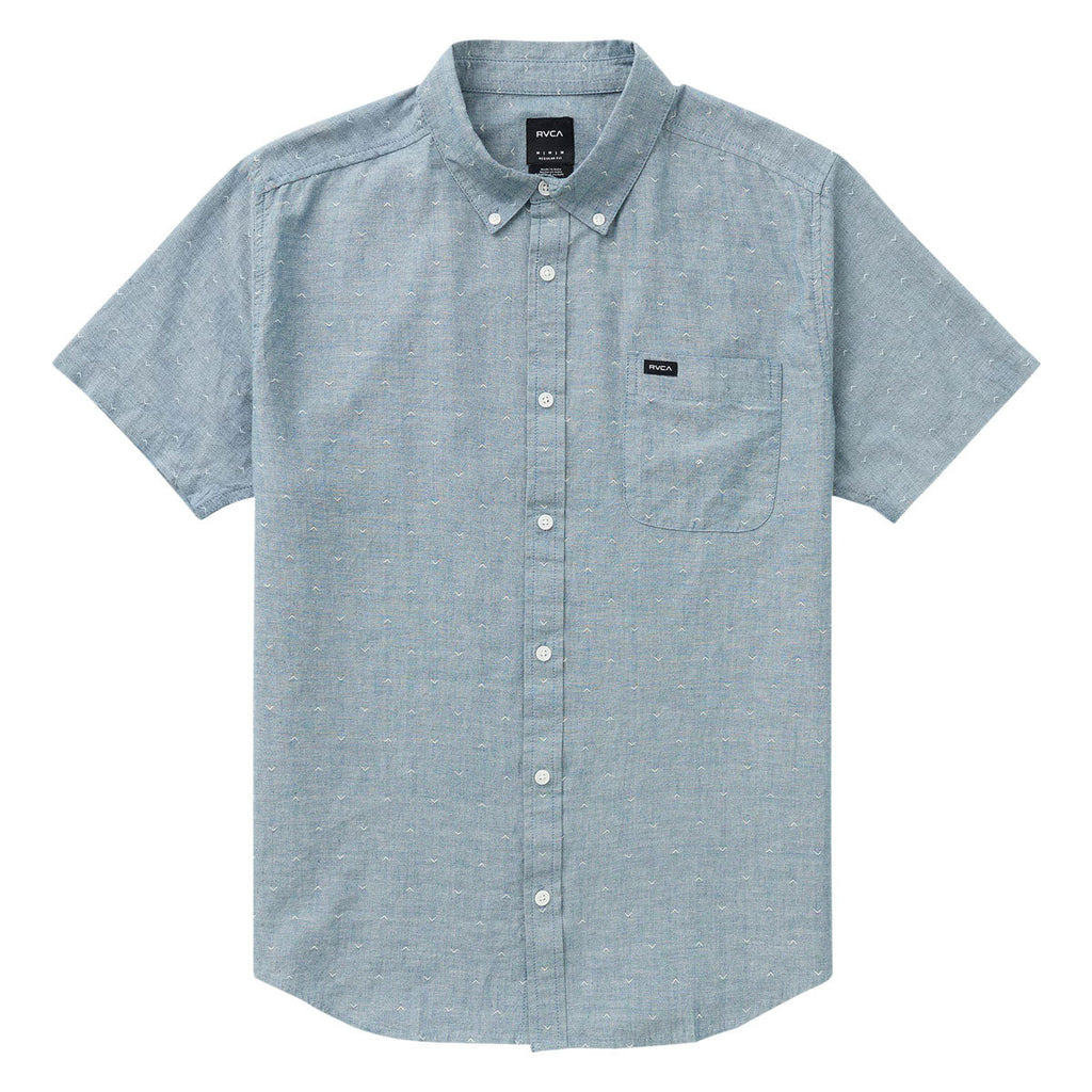 RVCA Thatll Do Dobby Shirt - Vintage Navy