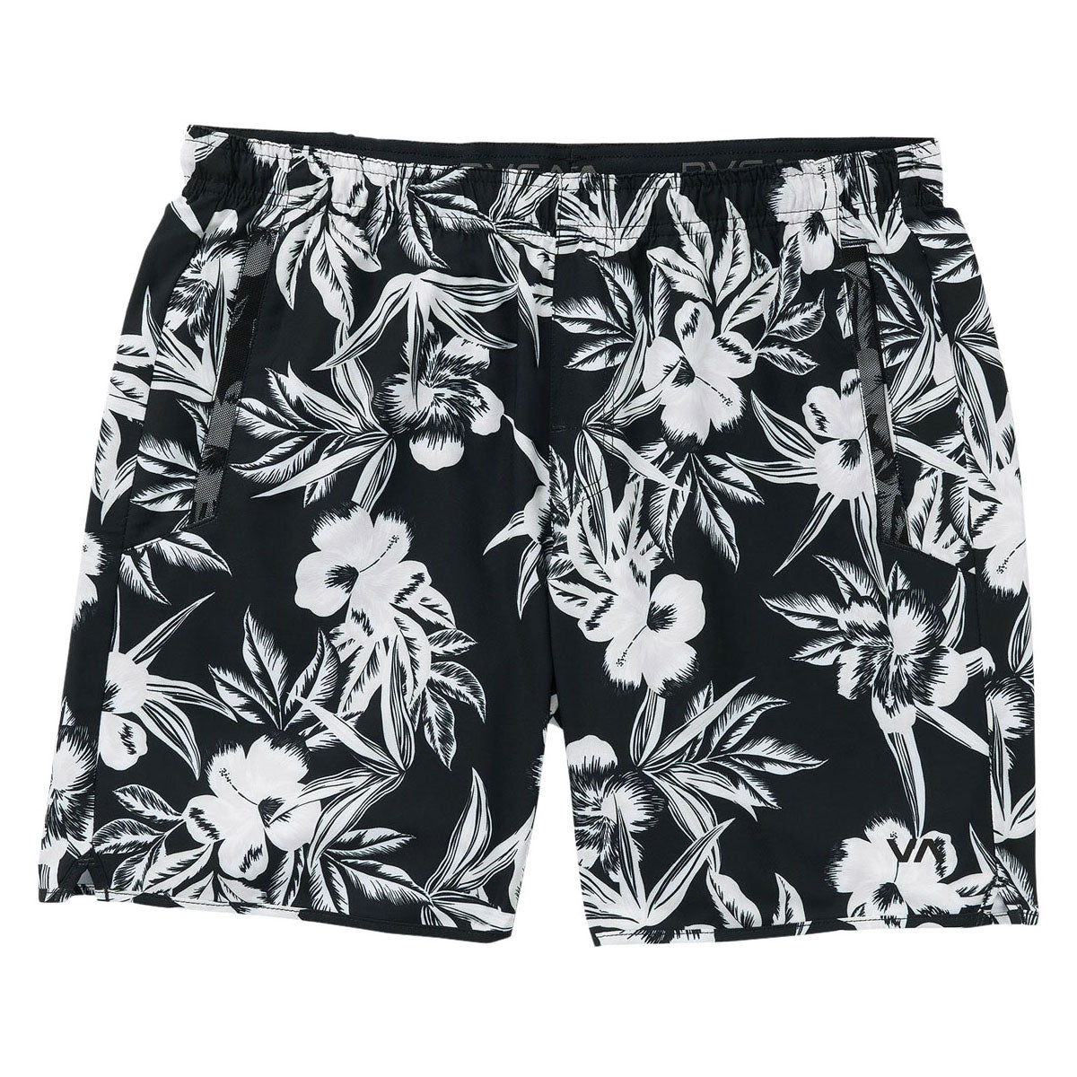 RVCA Yogger Stretch Hawaii 17" Shorts - Black