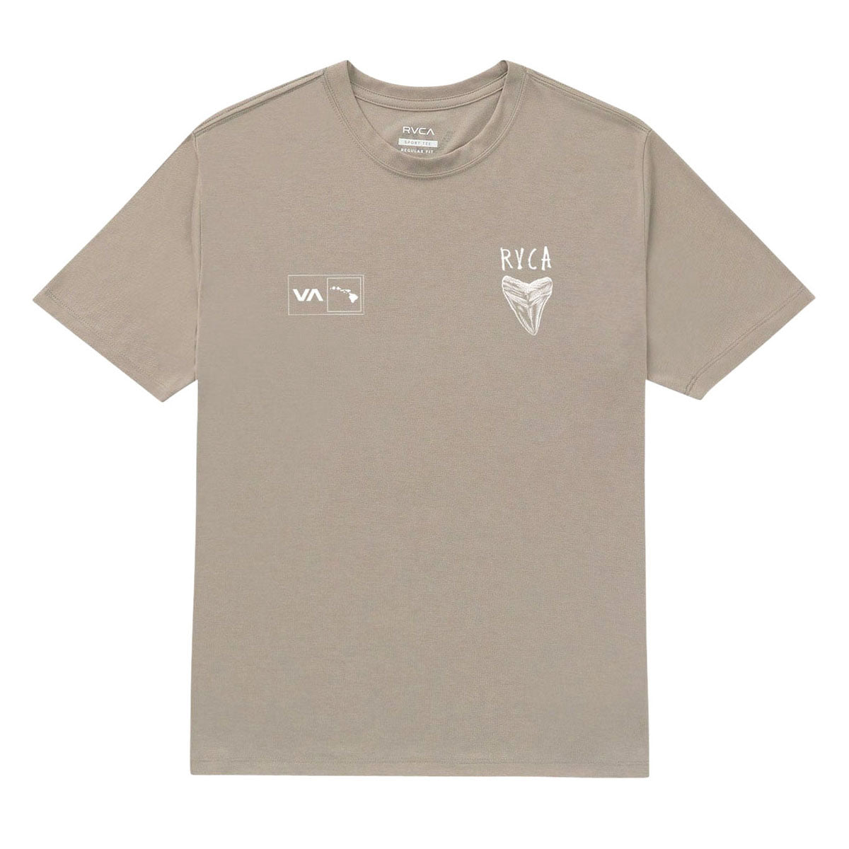 RVCA Ben Horton Hawaii T-Shirt - Brown Stone