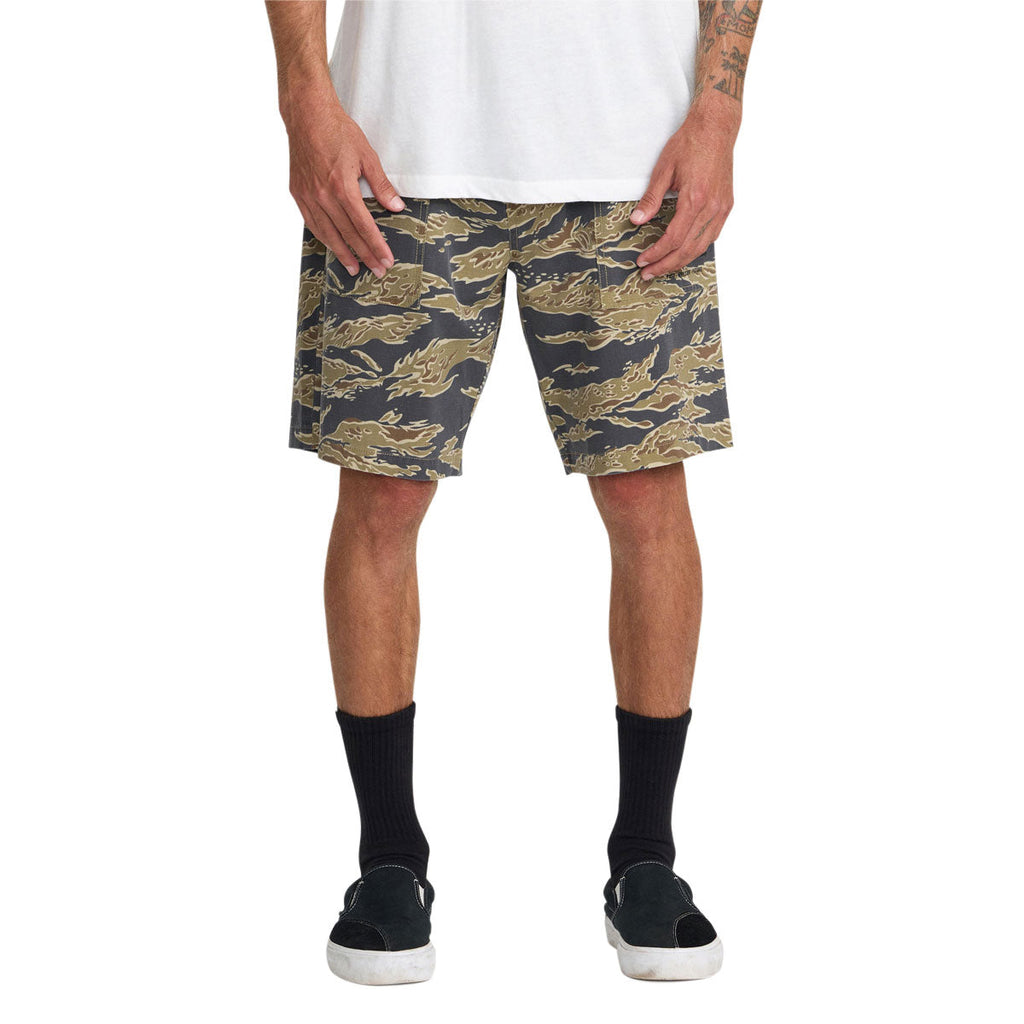 RVCA Mil Utility Shorts - Tiger Camo