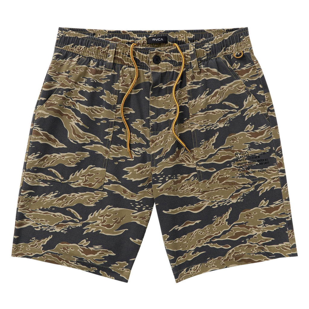 RVCA Mil Utility Shorts - Tiger Camo