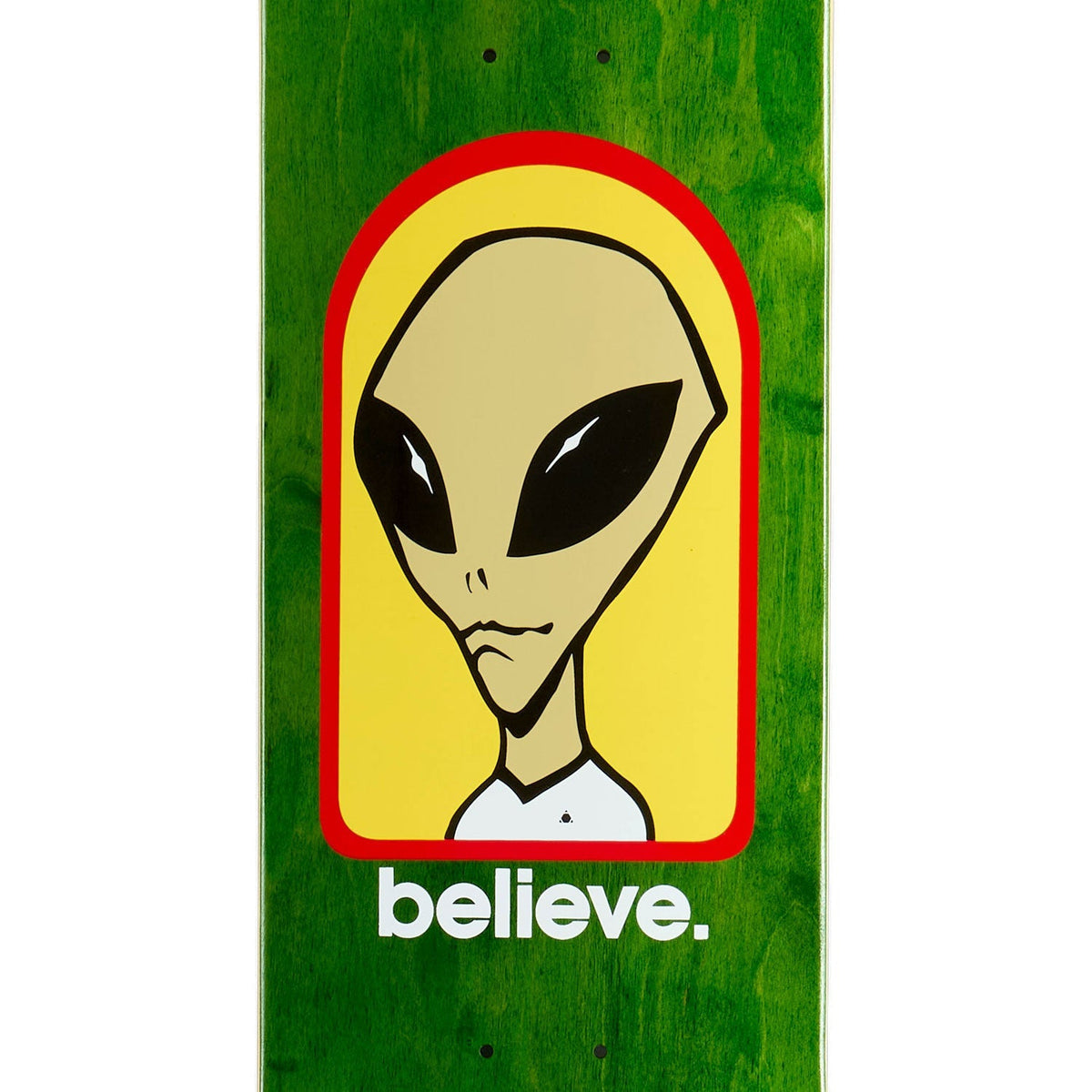 Alien Workshop Believe Skateboard Deck - Assorted Stains - 7.75"