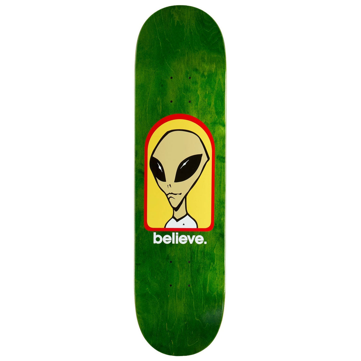 Alien Workshop Believe Skateboard Deck - Assorted Stains - 8.00"