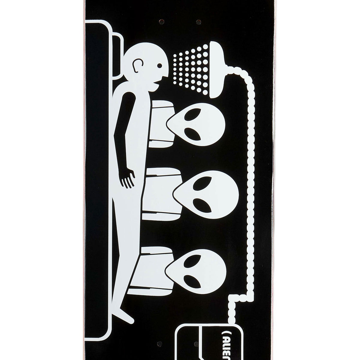 Alien Workshop Abduction Skateboard Deck - Black - 8.00"