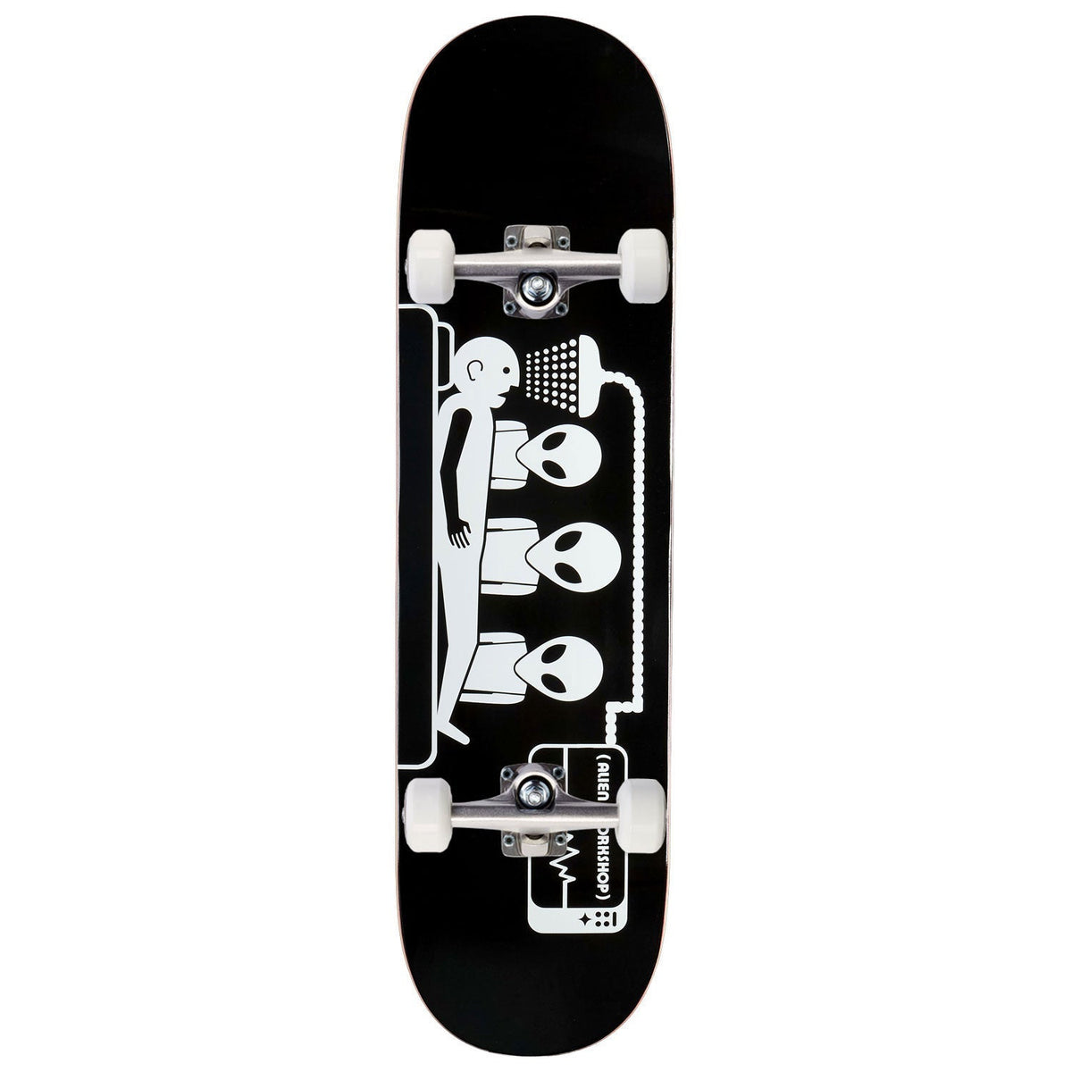 Alien Workshop Abduction Skateboard Complete - Black - 8.00"
