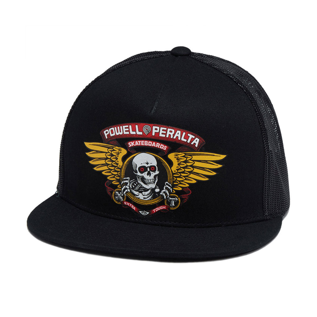 Powell-Peralta Winged Ripper Trucker Hat - Black