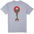 Powell-Peralta Tucking Skeleton T-Shirt - Sport Grey