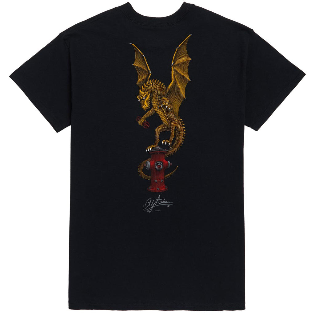 Powell-Peralta Andy Anderson Vajra T-Shirt - Black