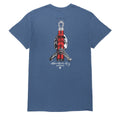 Powell-Peralta Bruce Lee Skull & Numchucks T-Shirt - Indigo Blue