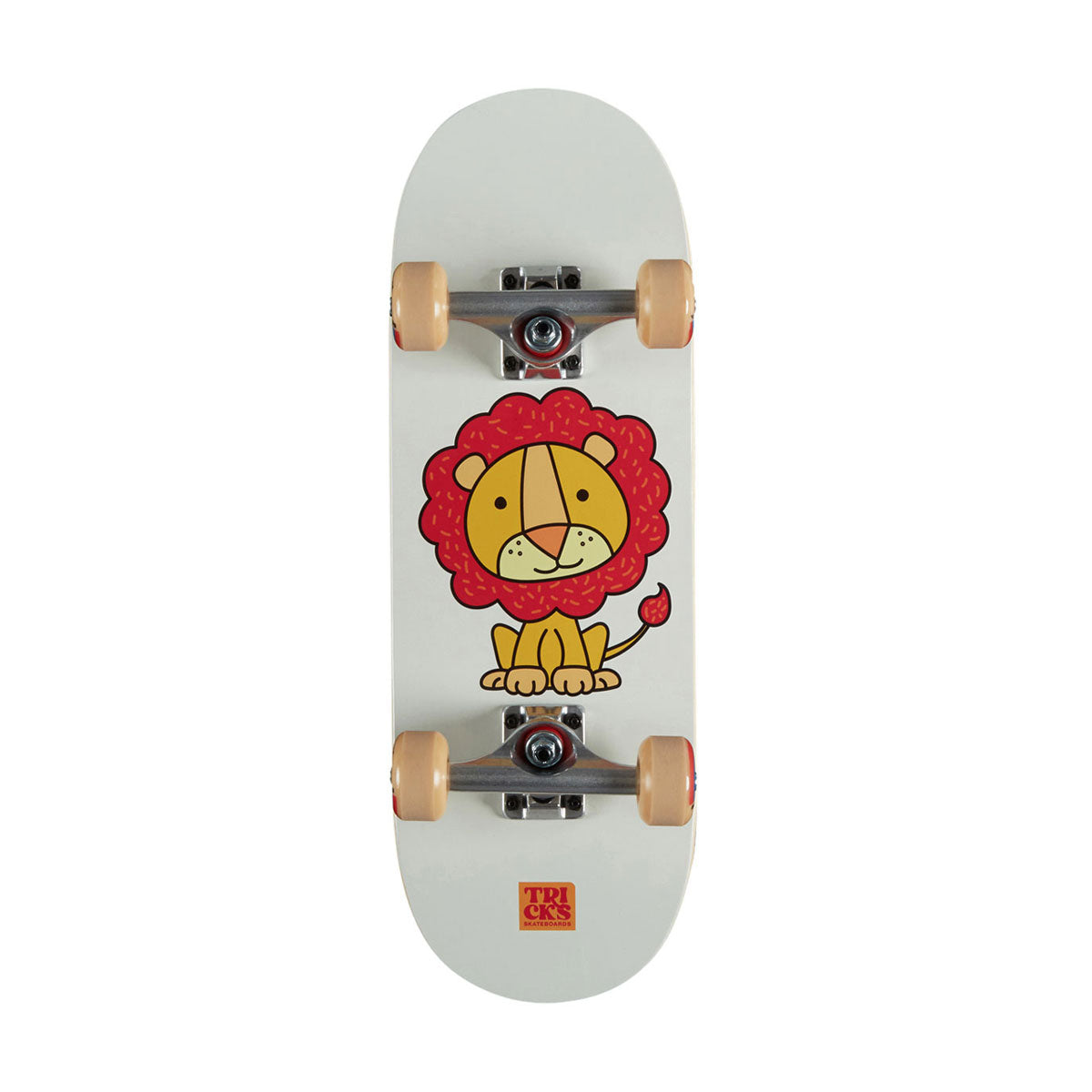 Tricks Lion Cork Top Mini Pre-Built Skateboard Complete - 7.87"