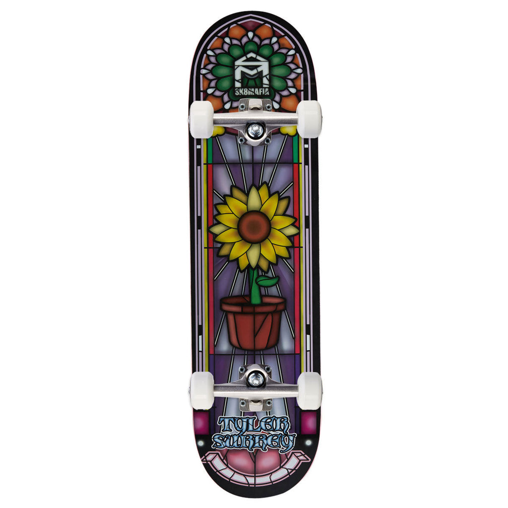 Sk8 Mafia Stained Glass Surrey Skateboard Complete - 8.25"