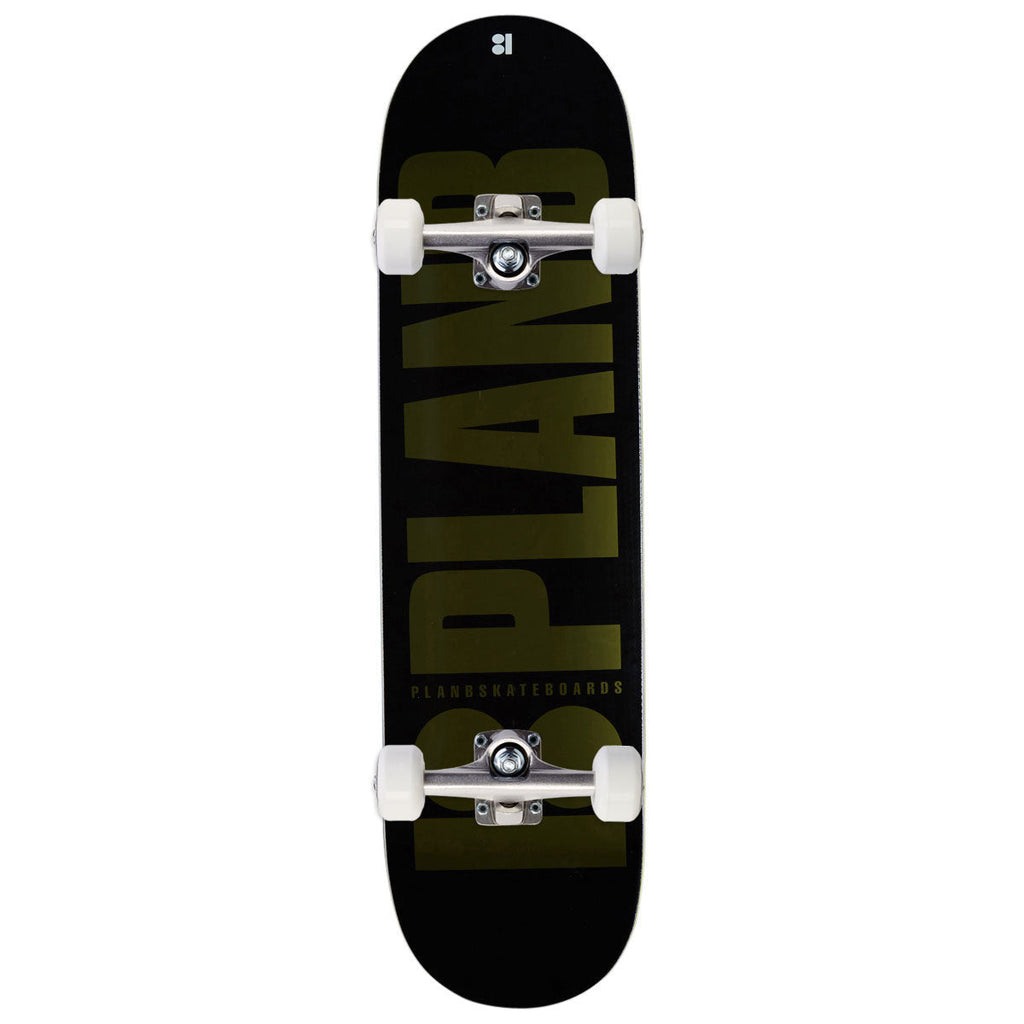 Plan B OG Skateboard Complete - Gold - 8.25"