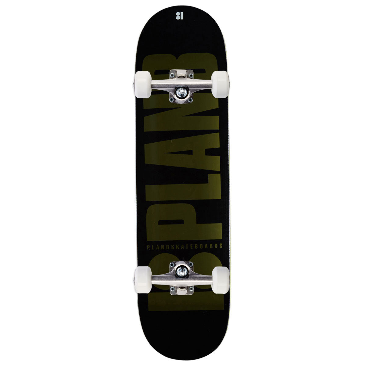 Plan B OG Skateboard Complete - Gold - 8.25"