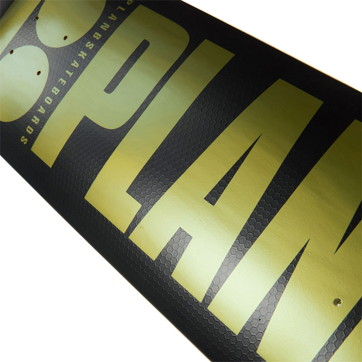 Plan B OG Skateboard Deck - Gold - 8.50"