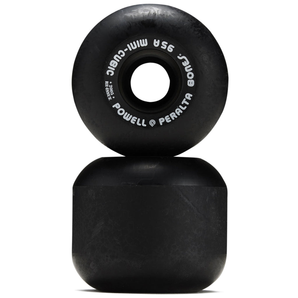 Powell-Peralta Mini Cubics 95A Skateboard Wheels - Black - 64mm