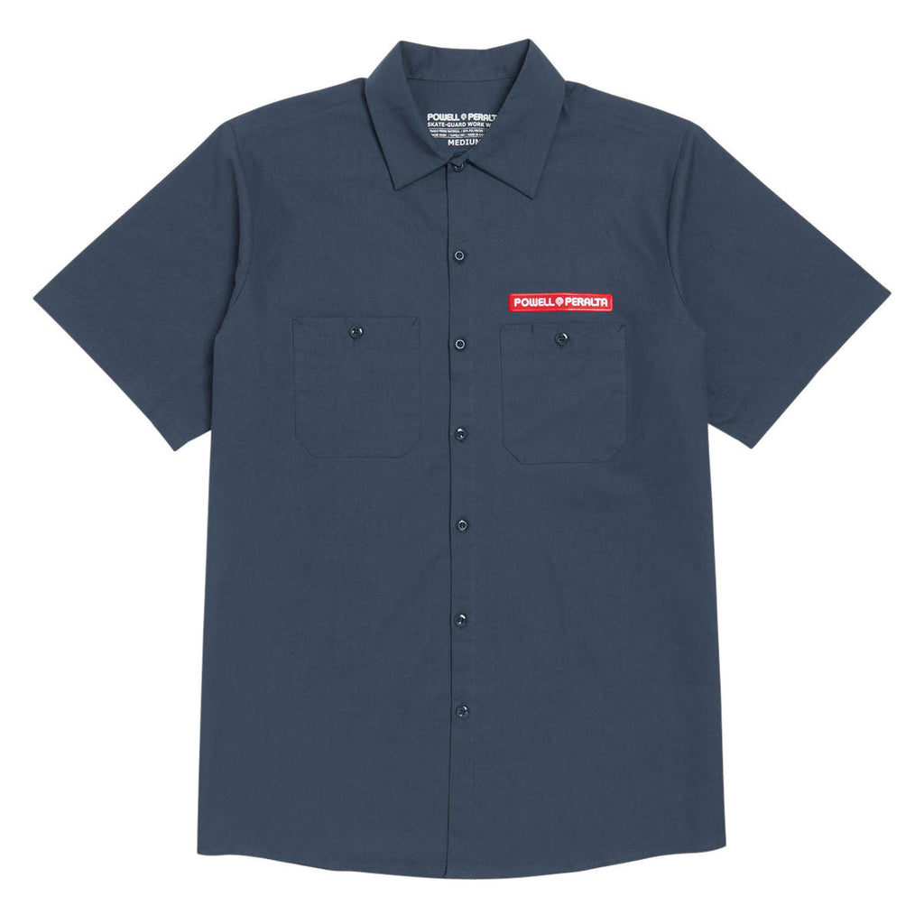 Powell-Peralta Winged Ripper Work Shirt - Navy