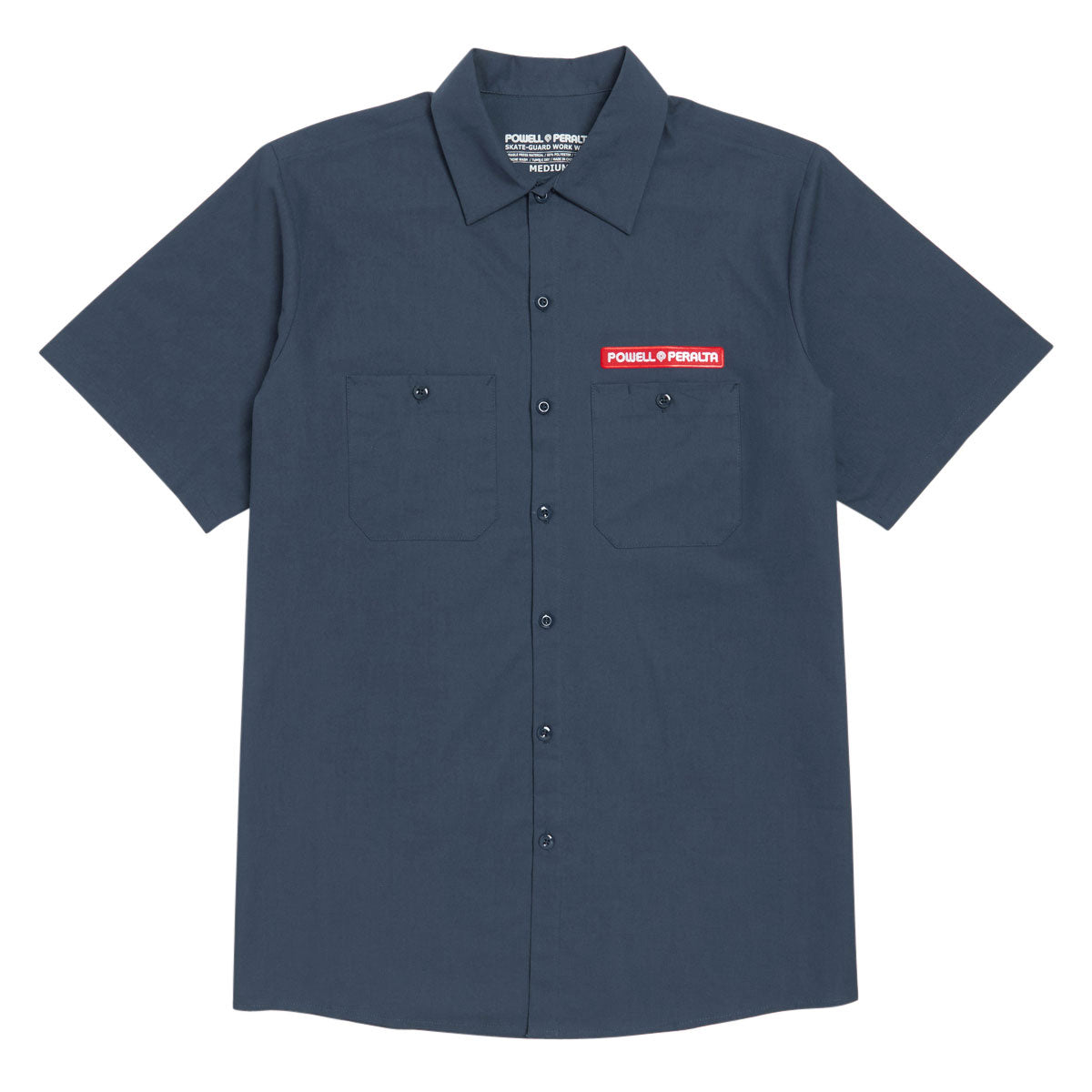 Powell-Peralta Winged Ripper Work Shirt - Navy