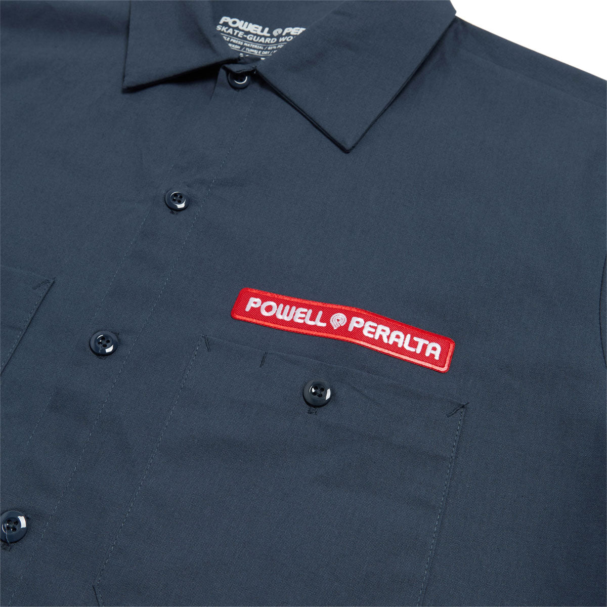 Powell-Peralta Winged Ripper Work Shirt - Navy