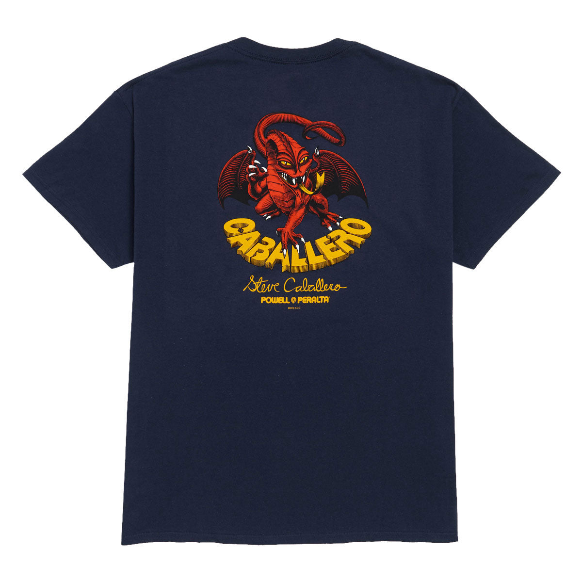 Powell-Peralta Cab Classic Dragon II T-Shirt - Navy
