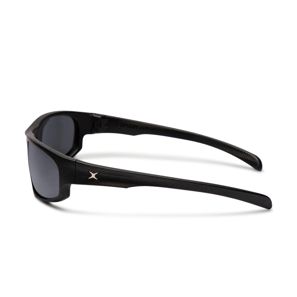 Decade Carsen 00s Sunglasses - Matte Black Nylon/Grey Polycarbonate