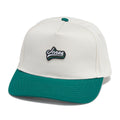 Jones Legacy Script Snapback Hat - Natural/Green