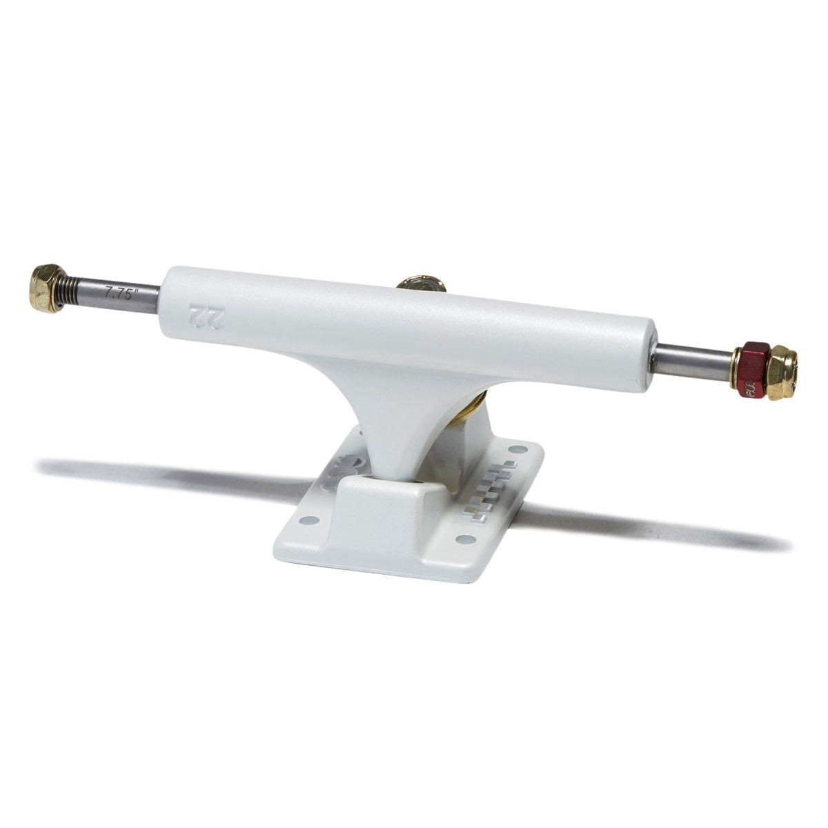 Ace AF1 Satin White Skateboard Trucks - Chrome - 22