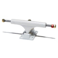 Ace AF1 Satin White Skateboard Trucks - Chrome - 33