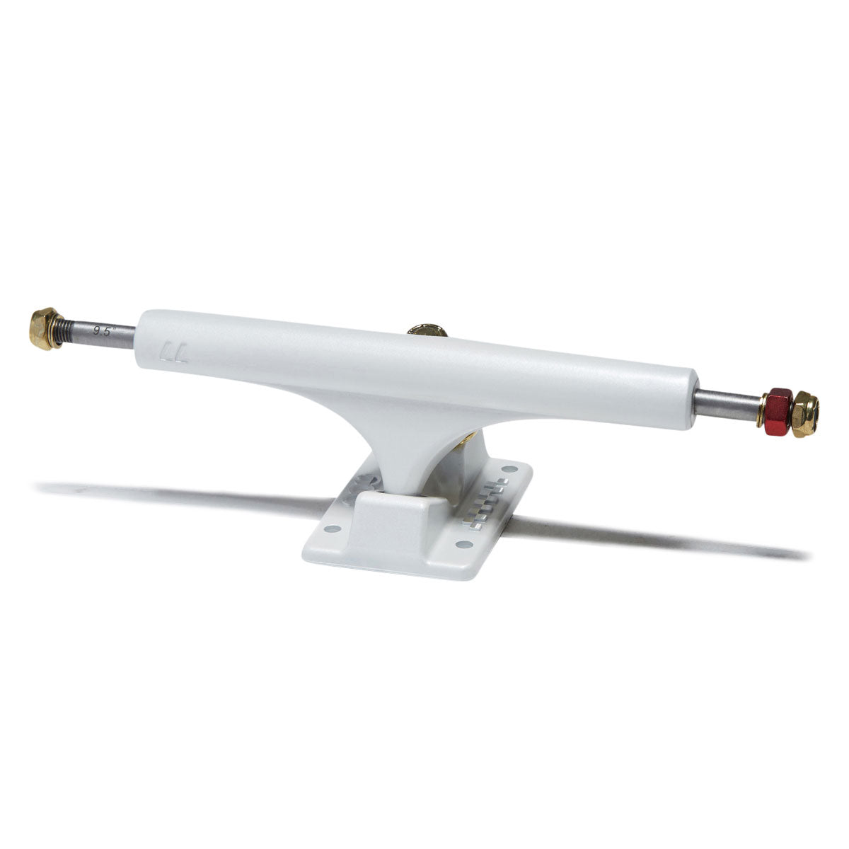 Ace AF1 Satin White Skateboard Trucks - Chrome - 77