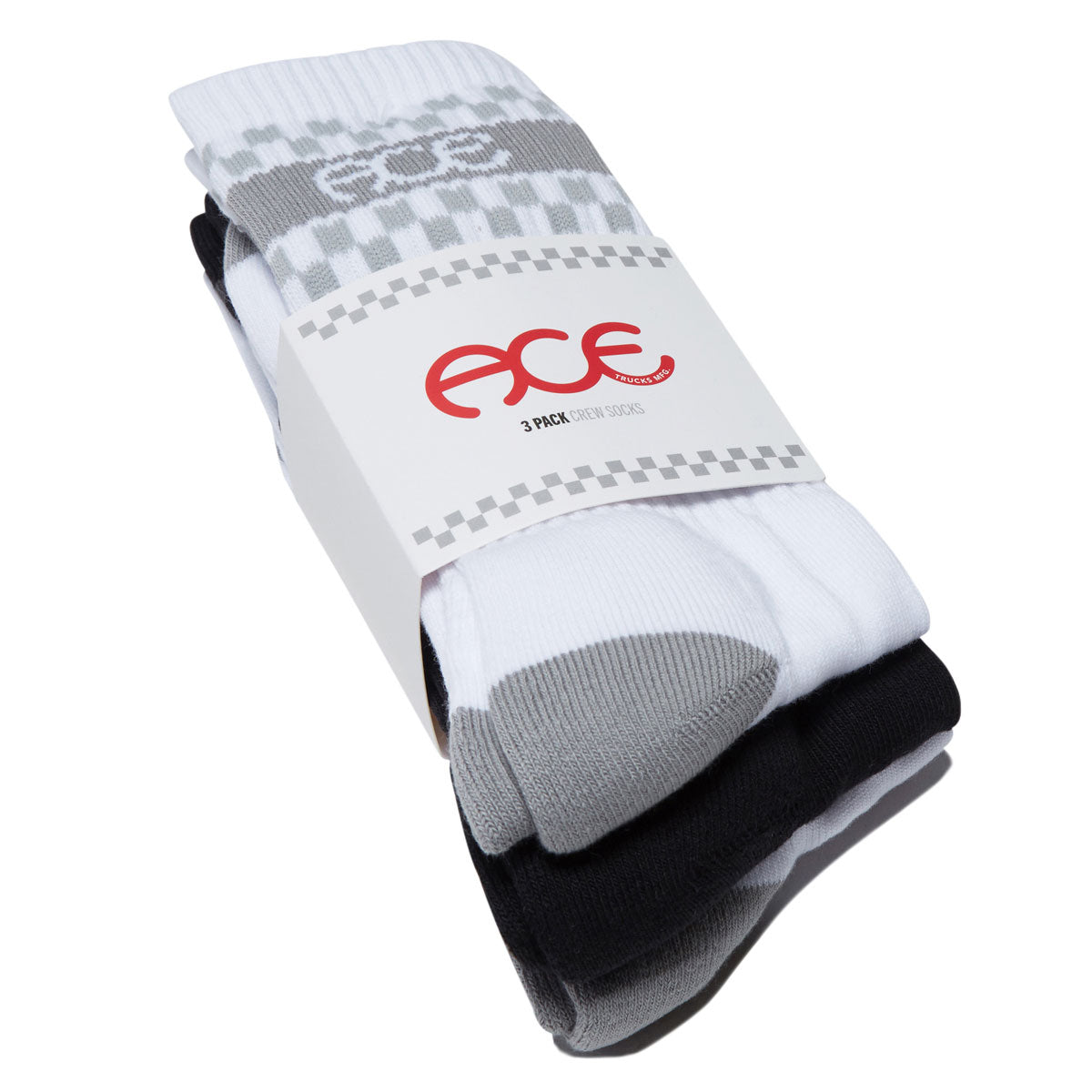 Ace 3 Pack Of Socks - White