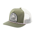 Dark Seas Enfield Hat - Green/White