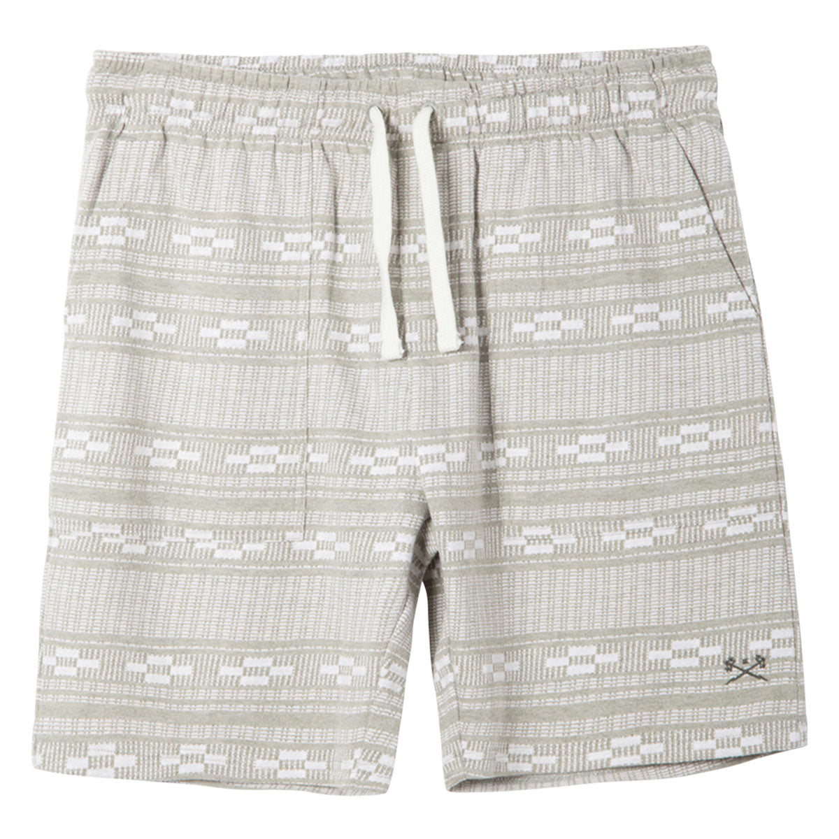 Dark Seas Cyrus Shorts - Moss/White