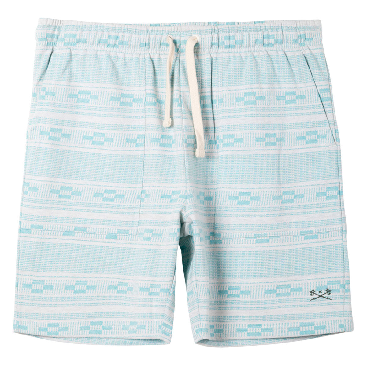 Dark Seas Cyrus Shorts - White/Blue