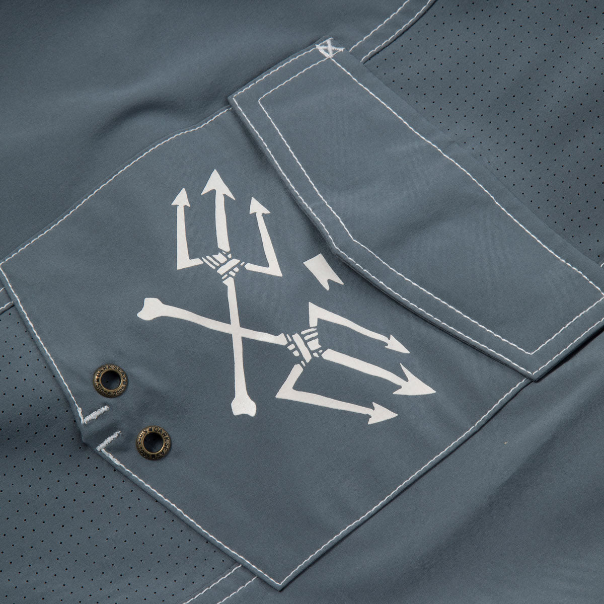 Dark Seas Windward Boardshorts - Storm