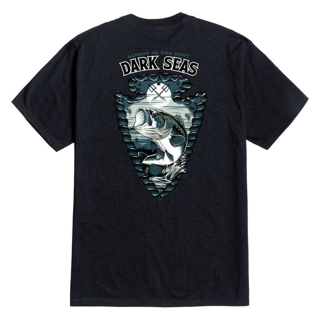 Dark Seas Camp Arrowwood T-Shirt - Black