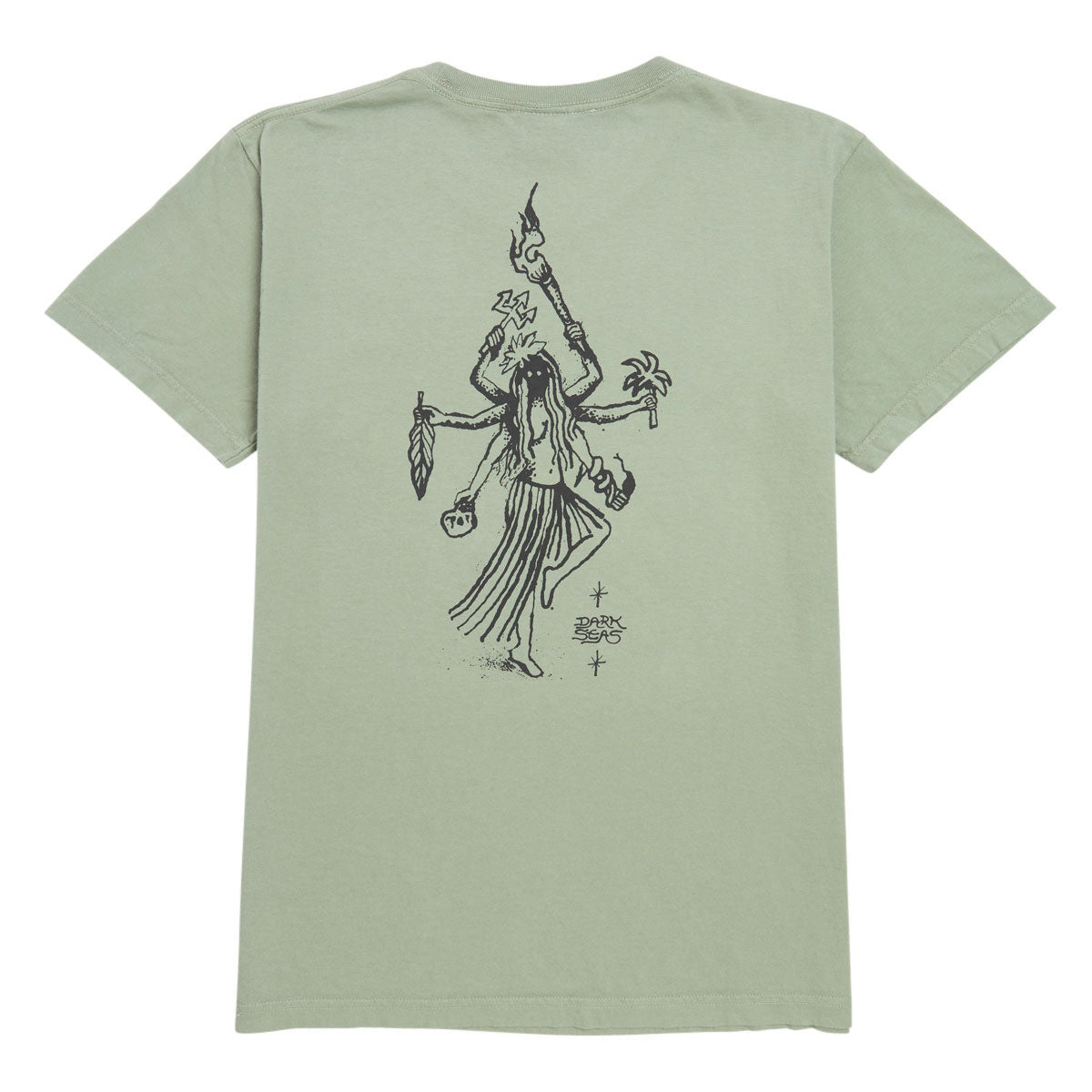 Dark Seas Rain Dance T-Shirt - Shadow