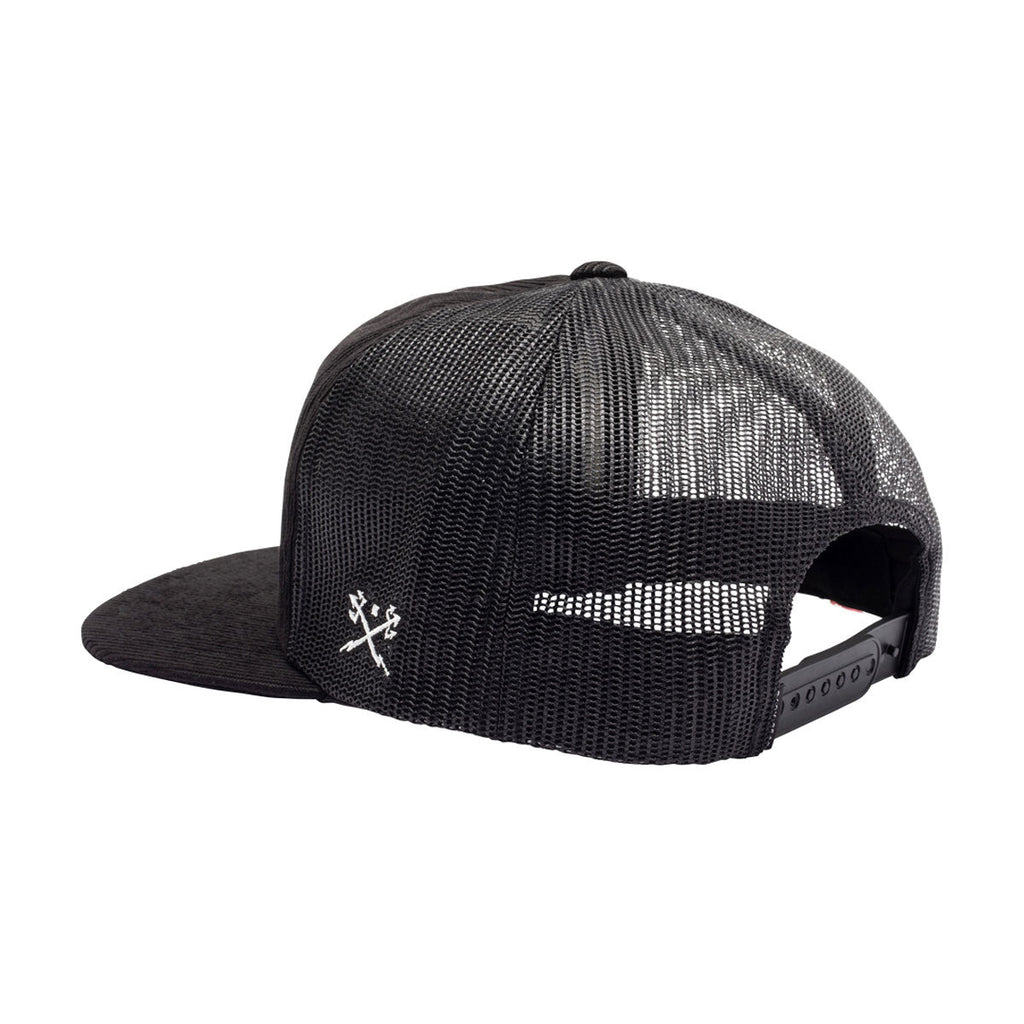 Dark Seas Metal Trucker Hat - Black