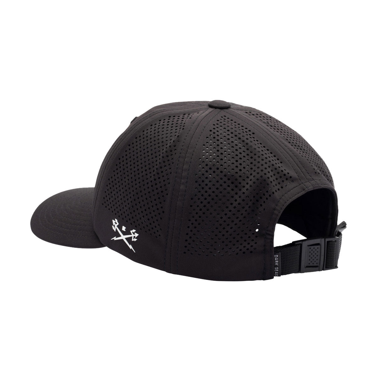 Dark Seas Low Pro Tech Hat - Black