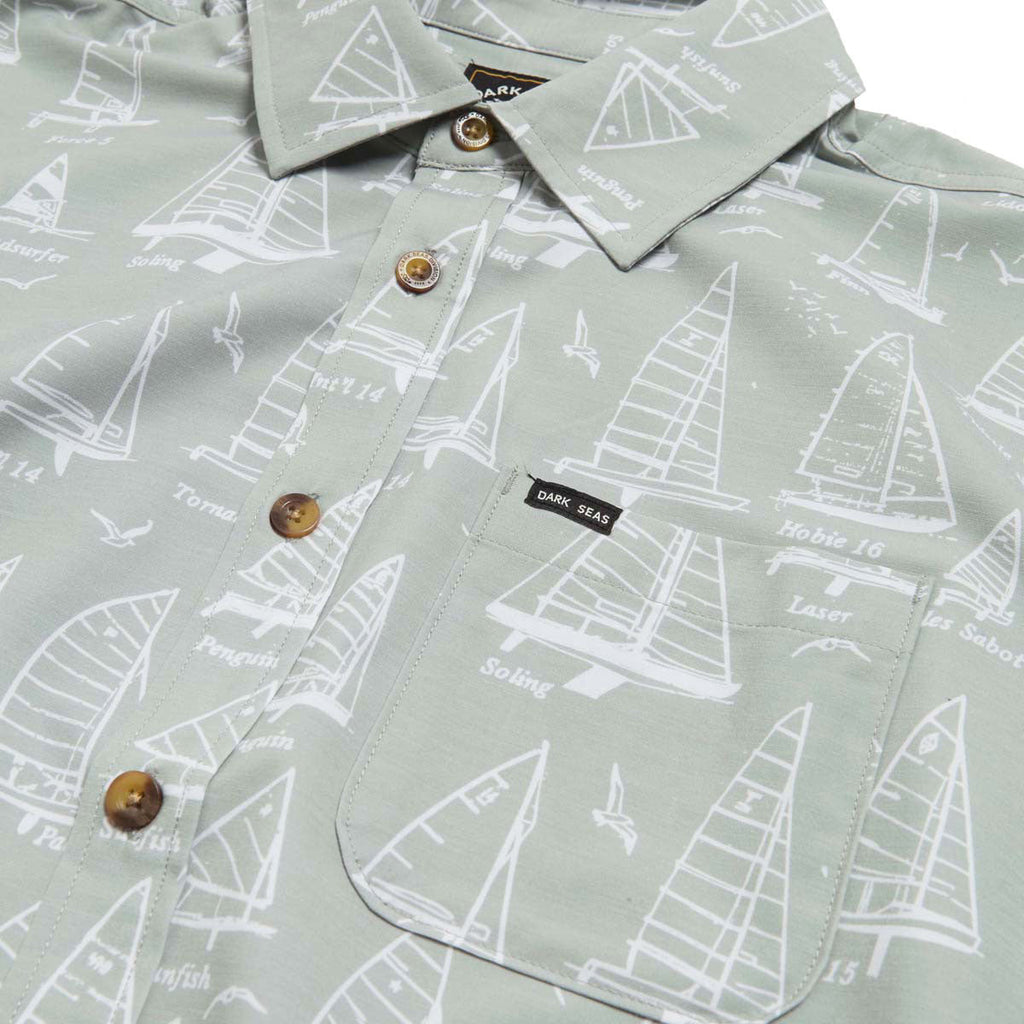 Dark Seas Mainsail Shirt - Moss